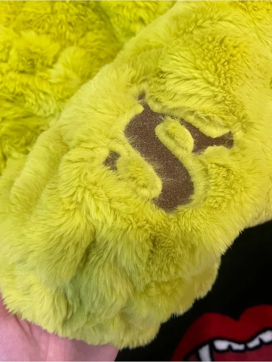 Dolls Kill x Shrek - OGRE CHIC FUZZY ZIP-UP JACKET - Picture 2 of 8